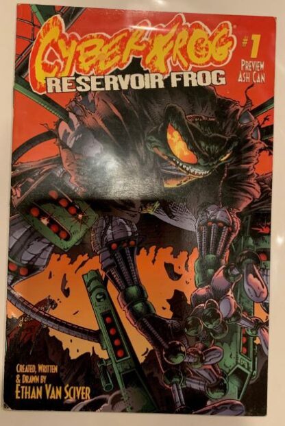 Harris Comics Cyber Frog Reservoir Frog #1 Preview Ash Can Jun 1996