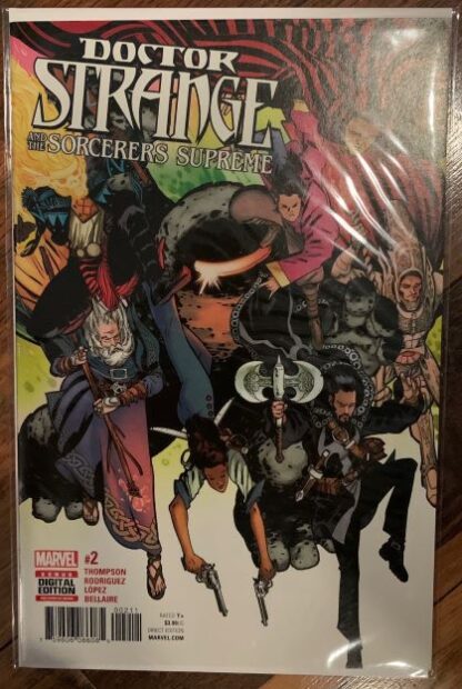 Marvel Comics Doctor Strange and the Sorcerers Supreme #2 2017