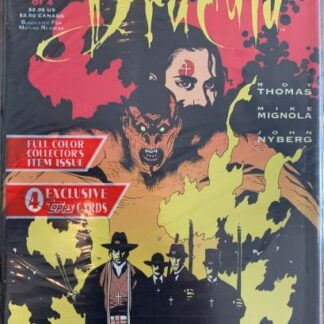 Topps Comics Bram Strokers Dracula #4 of 4 Jan 1993