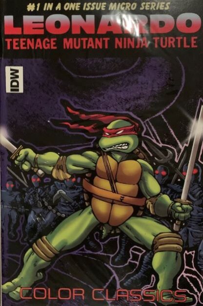 IDW Comics Teenage Mutant Ninja Turtles Leonardo #1 2012