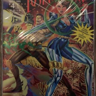 Tekno Comix Gene Roddenberry's Lost Universe #4 July 1995 Alternative Cover