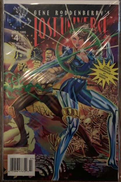 Tekno Comix Gene Roddenberry's Lost Universe #4 July 1995 Alternative Cover