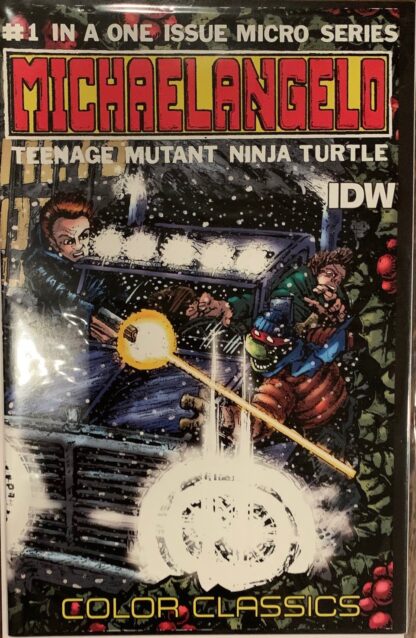 IDW Comics Teenage Mutant Ninja Turtles Michaelangelo #1 2012