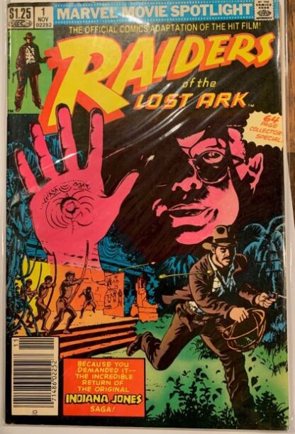 Marvel Movie Spotlight Raiders of the Lost Ark #1 Nov 1982