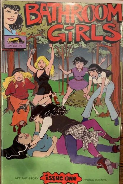 Modern Comics Bathroom Girls #1 1998
