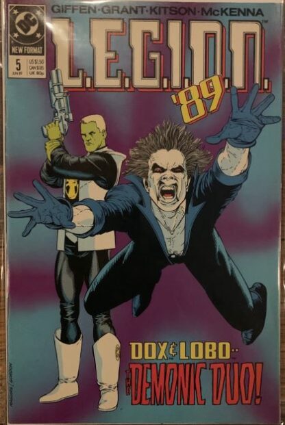 DC Comics L.E.G.I.O.N '89' The Demonic Duo! #5 Jun 1989 - Image 2