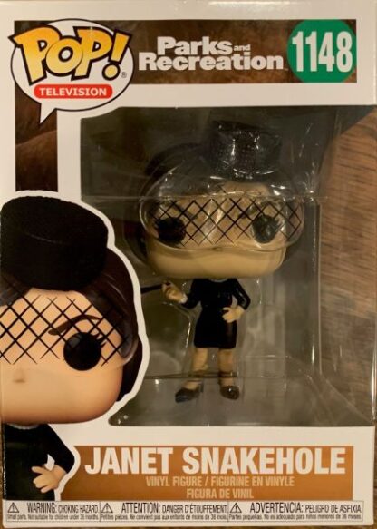 Funko POP Janet Snakehole (April) #1148 Parks and Recreation Vinyl Figure