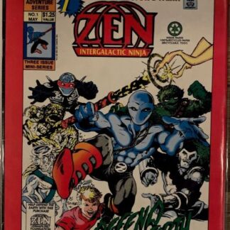 Archie Adventure Series Zen Intergalactic Ninja Defend the Earth Part One #1 May 1992 (alternative cover)