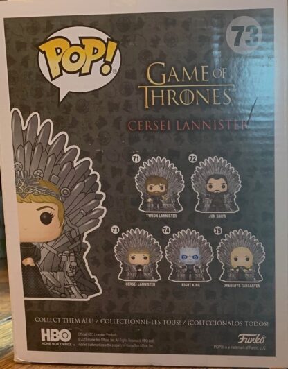 Funko POP Cersei Lannister 73 Game of Thrones Vinyl Figure - Image 2