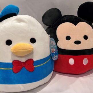 Squishmallow 12" Donald Duck & 12" Mickey Mouse