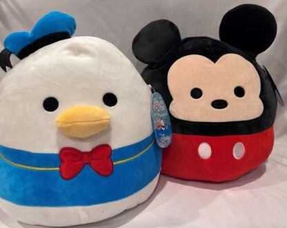 Squishmallow 12" Donald Duck & 12" Mickey Mouse