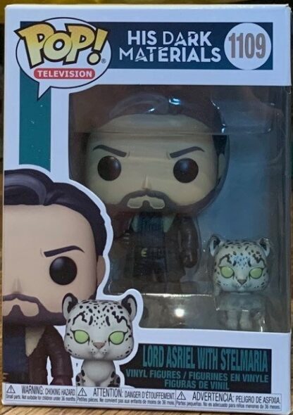 Funko POP (His Dark Materials) Lord Asriel with Stelmaria #1109 Vinyl Figure
