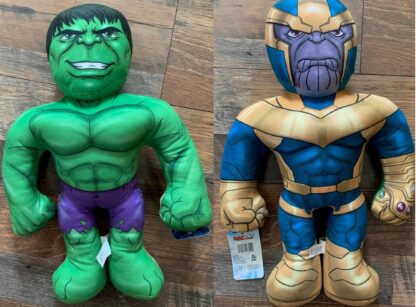 Marvel Half-Ems Hulk/ Thanos 18"