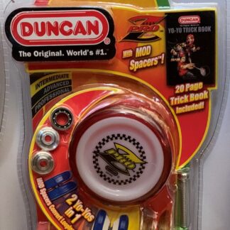 Duncan Pro Z Translucent Red & White Yo-Yo Mod Spacers w/ Trick Book