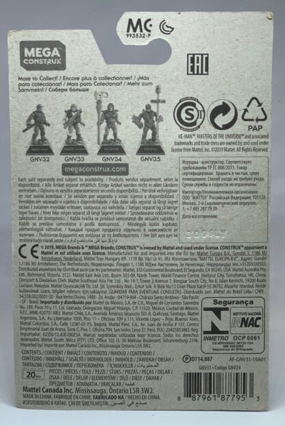 Masters of the Universe Mega Construx Set of 4 (Trap Jaw Laser Cannon, Prince Adam, Evil-Lyn & He-Man Vs Beast Man) - Image 7