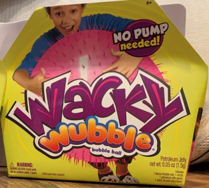 Wacky Wubble Ball 20" (Pink)- No Pump Needed