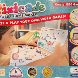 Pixicade Mobile Game Maker, Create 1200+ Virtual Games, Learn Math & Technology, Ages 6-12