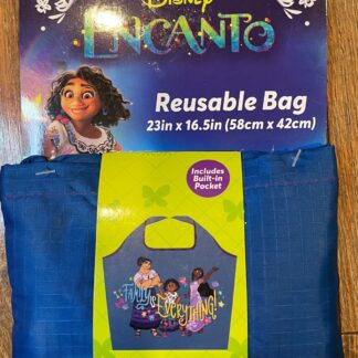 Disney Encanto Reusable Grocery Bag 23" x 16.5" Pocket Easy Fold-Up