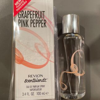 Revlon Scentblendz , Grapefruit Pink Pepper Artisanal Fragrance Spray Perfume for Women 3.4 fl. Oz