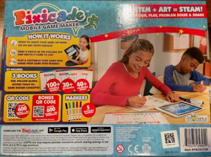 Pixicade Mobile Game Maker, Create 1200+ Virtual Games, Learn Math & Technology, Ages 6-12 - Image 2
