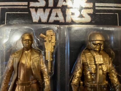STAR WARS Skywalker Saga Commemorative Edition - set of four - Gold Han Solo & Princess Leia -Gold Finn & Poe Dameron - Gold Kylo Ren & Rey - Gold Luke & Chewbacca - Image 10