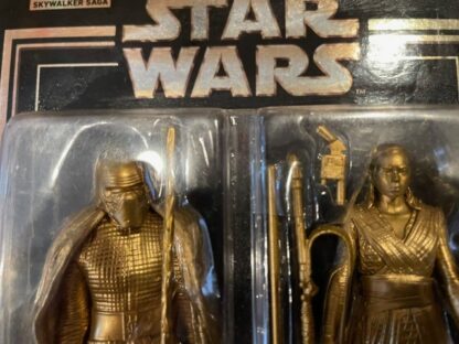 STAR WARS Skywalker Saga Commemorative Edition - set of four - Gold Han Solo & Princess Leia -Gold Finn & Poe Dameron - Gold Kylo Ren & Rey - Gold Luke & Chewbacca - Image 13