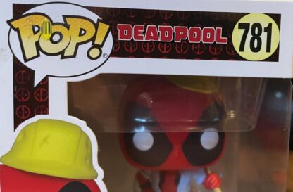 Funko Pop- Deadpool- #781 Construction Worker Marvel Special Edition - Image 3