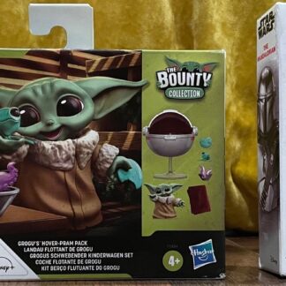 Disney Star Wars "The Mandalorian" 6 Inch Action Figure and The Mandalorian "Gogru" Child 3" Action Figure Toy Play Set Made by Hasbro