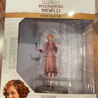(DAMAGED BOX) Wizarding World Fantastic Beasts Queenie With Wand Figurine Eaglemoss