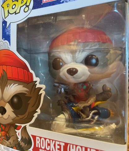 Funko Pop- Rocket #531 -Marvel's Guardians of the Galaxy Holiday Vinyl Figure - Image 2