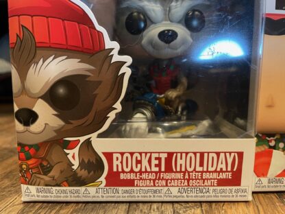 Funko Pop- Rocket #531 -Marvel's Guardians of the Galaxy Holiday Vinyl Figure - Image 4