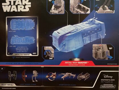 Star Wars Micro Galaxy Squadron Launch Edition Imperial Troop Transport - Image 3
