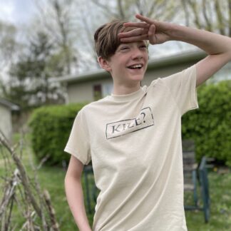 KILE? Band T-Shirt Size-Large, Color Tan