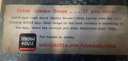 Shadow  House  You Can Run You Can’t Hide by Dan Poblocki (hardback) - Image 4